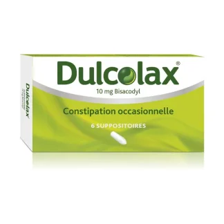 Dulcolax 10 mg 6 suppositoires