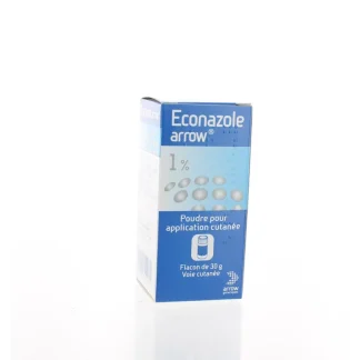Econazole Arrow 1% poudre 30g