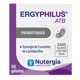 Ergyphilus ATB Probiotiques 30 gélules