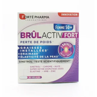 Forté Pharma BrûlActiv Fort Femme 50+ 60 gélules