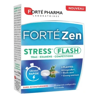 Forté Pharma Forté Zen Stress Flash 10 comprimés orodispersibles