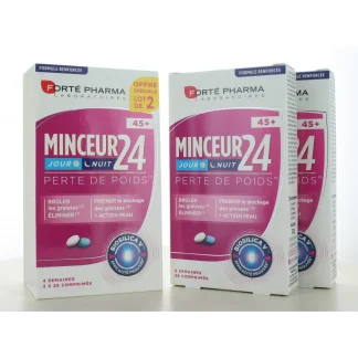 Forté Pharma Minceur 24 Jour Nuit 45+ 2X28 comprimés