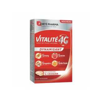 Forté Pharma Vitalité 4G Dynamisant 30 comprimés à croquer