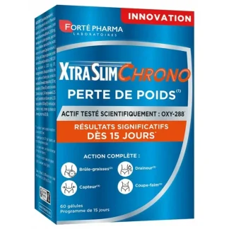 Forté Pharma XtraSlim Chrono Perte de Poids 60 gélules