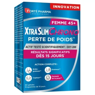 Forté Pharma XtraSlim Chrono Perte de Poids Femme 45+ 60 gélules