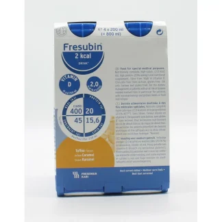 Fresubin 2Kcal Drink Arôme Caramel 4X200ml