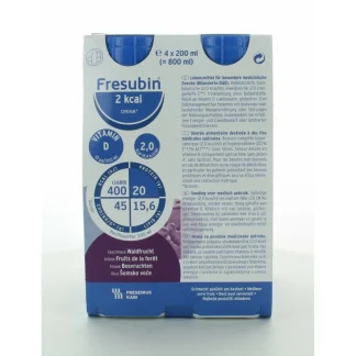 Fresubin 2Kcal Drink Arôme Fruits de la Forêt 4X200ml