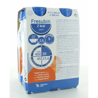 Fresubin 2Kcal Drink Arôme Tomate-Carotte 4X200ml