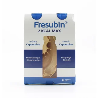 Fresubin 2Kcal Max Fibre Drink Arôme Cappuccino 4X300ml