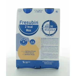 Fresubin 2kcal Max Arôme Pêche-Abricot 4X300ml
