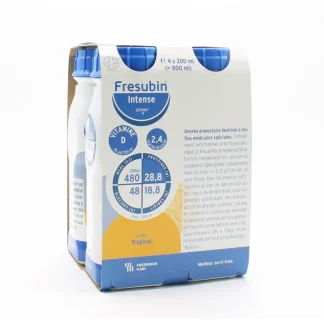 Fresubin Intense Drink Arôme Tropical 4X200ml