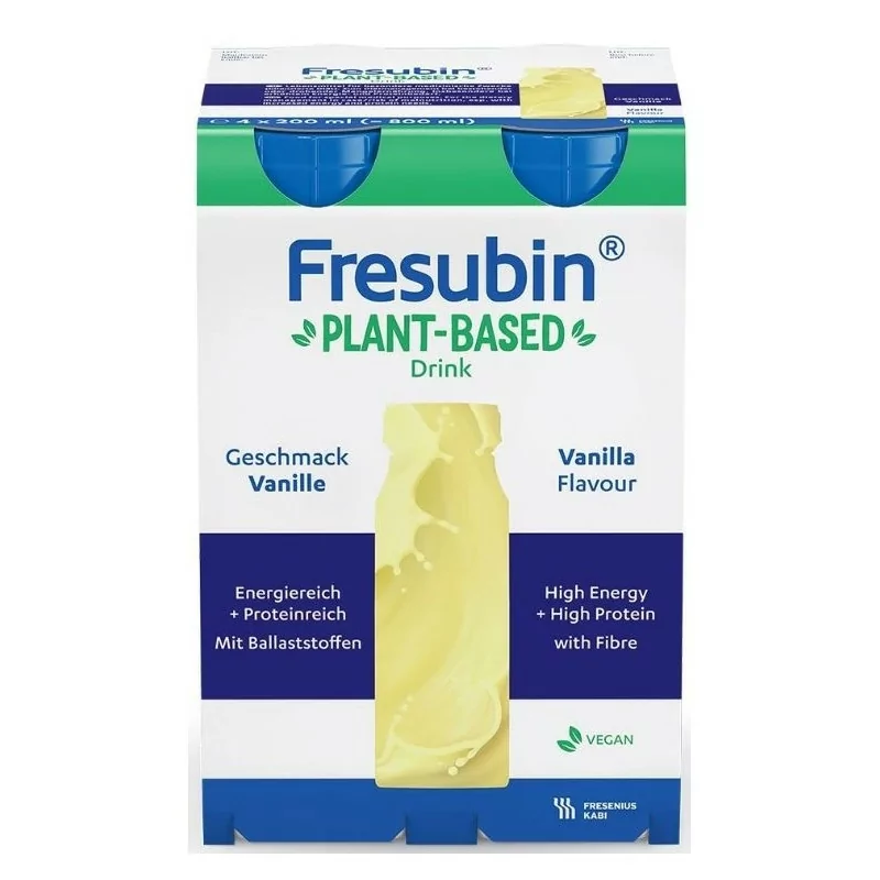 Fresubin Plant-based Drink Arôme Vanille 4X200ml