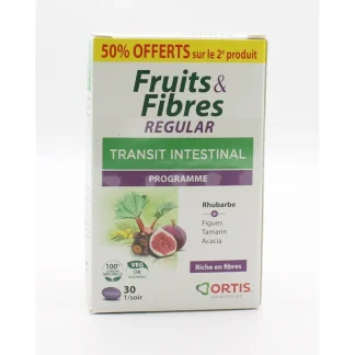 Fruits&Fibres Regular Transit Intestinal Programme 2X30 comprimés