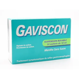 Gaviscon Suspension Buvable 24 sachets-dose
