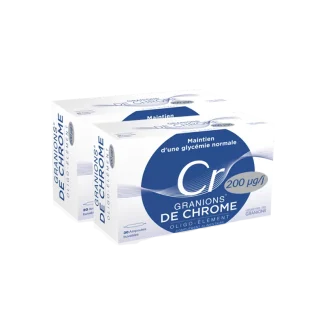 Granions de Chrome 200 µg/j 2X30 ampoules