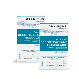 Granions Décontractant Musculaire 2X60 comprimés