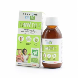 Granions Kid Bio Appétit Sirop Bio 125ml
