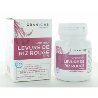 Granions Levure de Riz Rouge 30 gélules