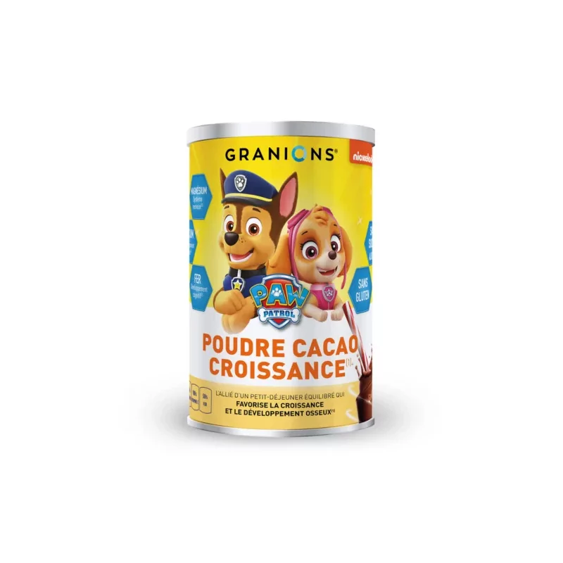 Granions Poudre Cacao Croissance Paw Patrol 300g