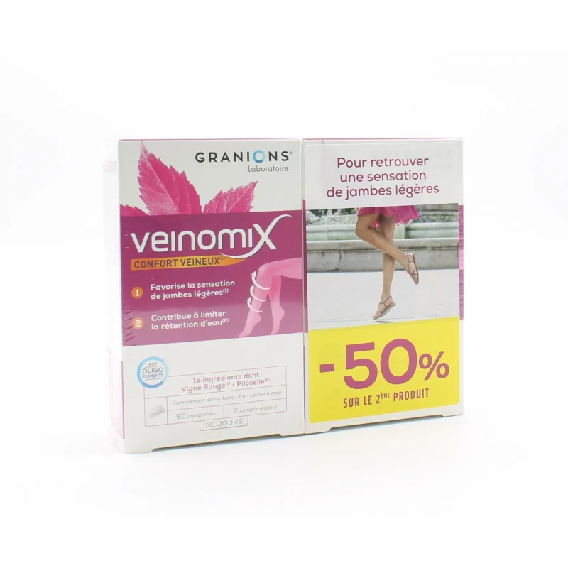 Granions Veinomix 2X60 comprimés