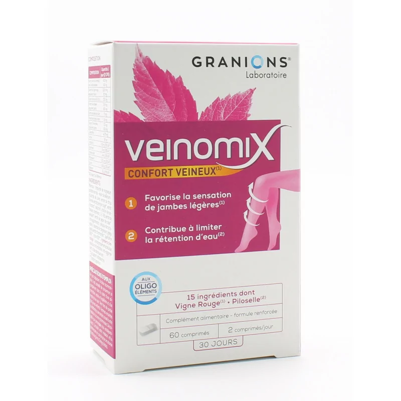 Granions Veinomix 60 comprimés