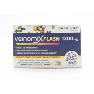 Granions Veinomix Flash 1200mg 30 comprimés