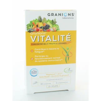 Granions Vitalité 30 comprimés
