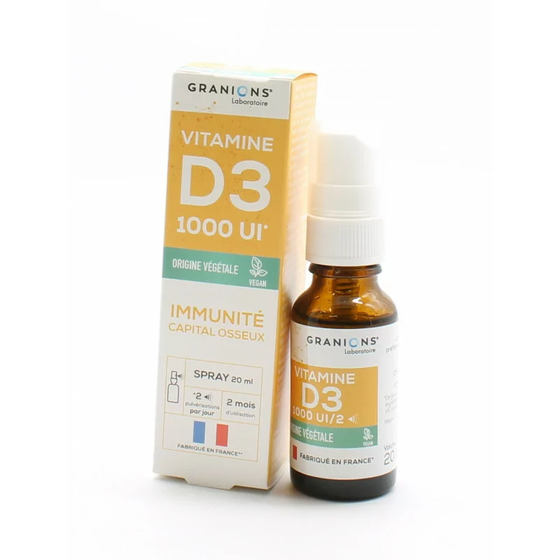 Granions Vitamine D3 1000 Ul 20ml