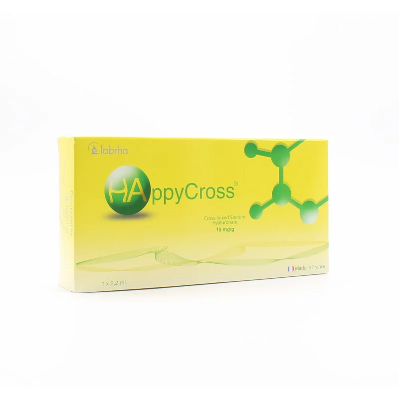 Happy Cross Cross-linked Sodium Hyaluronate 16mg/g 1X2,2mL