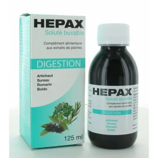 Hepax Soluté Buvable Digestion 125ml