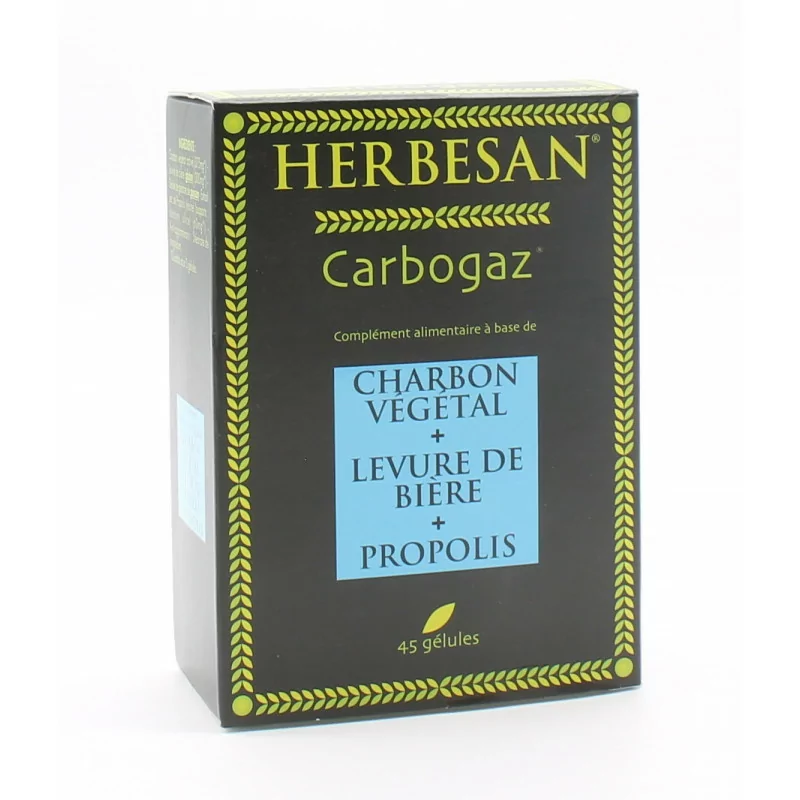 Herbesan Carbogaz 45 Gélules