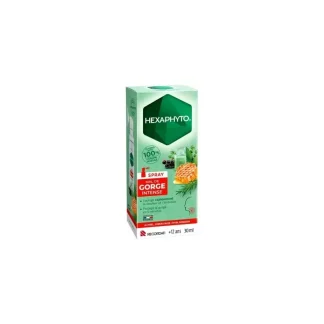 Hexaphyto Spray Mal de Gorge Intense 30ml