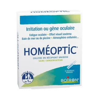 Homéoptic Collyre Boiron 10 unidoses