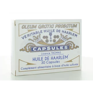 Huile de Haarlem 30 capsules