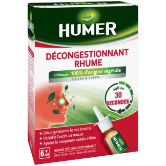 Humer Décongestionnant Rhume 20ml