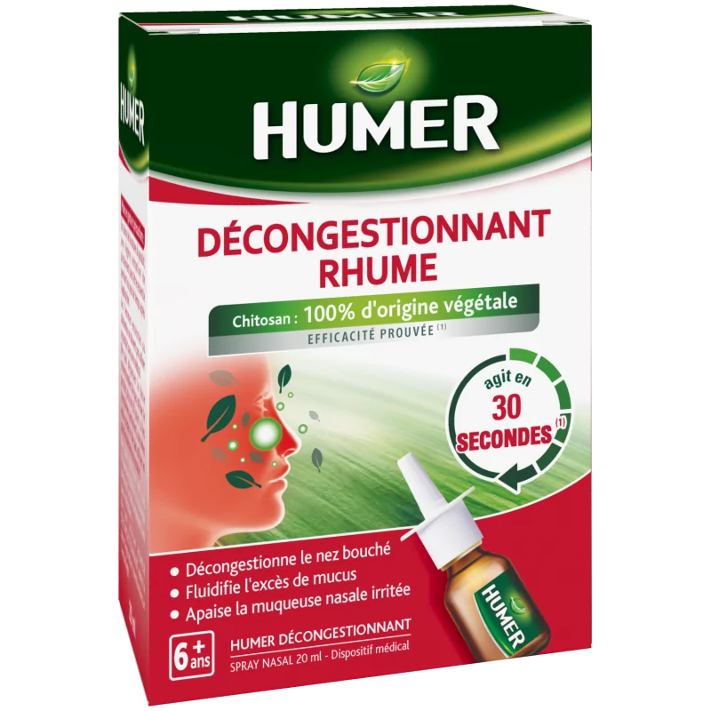 Humer Décongestionnant Rhume 20ml