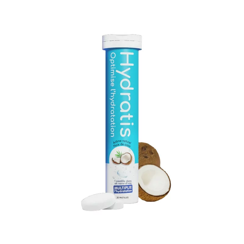 Hydratis Arôme Naturel Noix de Coco 20 pastilles