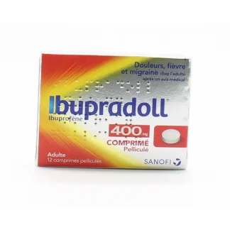 Ibupradoll 400mg 12 comprimés