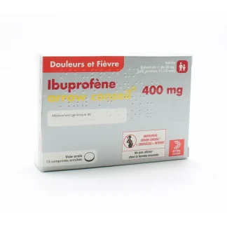 Ibuprofène 400mg Arrow Conseil 15 comprimés