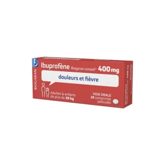 Ibuprofène 400mg Biogaran Conseil 10 comprimés