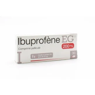 Ibuprofène EG 200mg 30 comprimés