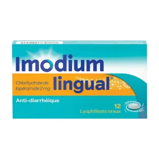 Imodium Lingual 2mg 12 lyophilisats