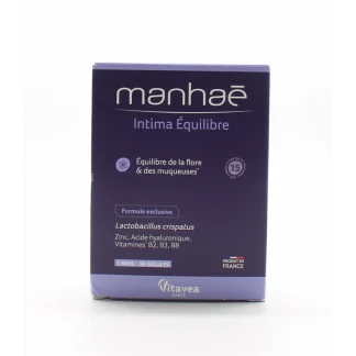 Manhaé Intima Équilibre 1 mois 30 gélules