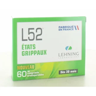 L52 60 comprimés orodispersibles