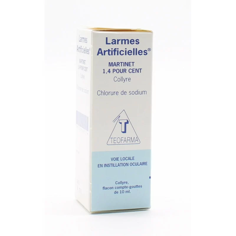Larmes Artificielles Martinet 1,4 pour Cent Collyre 10ml