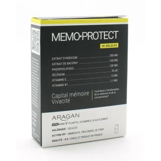 Aragan Memo-Protect Capital Mémoire Vivacité 30 gélules