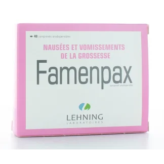 Lehning Famenpax 40 comprimés orodispersibles