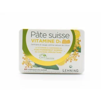 Lehning Pâte Suisse Vitamine D3 50g