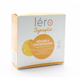 Léro Synaptiv Mémoire & Concentration 30 capsules
