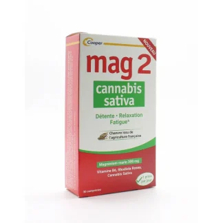 Mag 2 Cannabis Sativa 30 comprimés